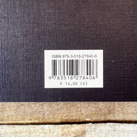 suhrkamp taschenbuch wissenschaft Paperback Book - Picture 3 of 4